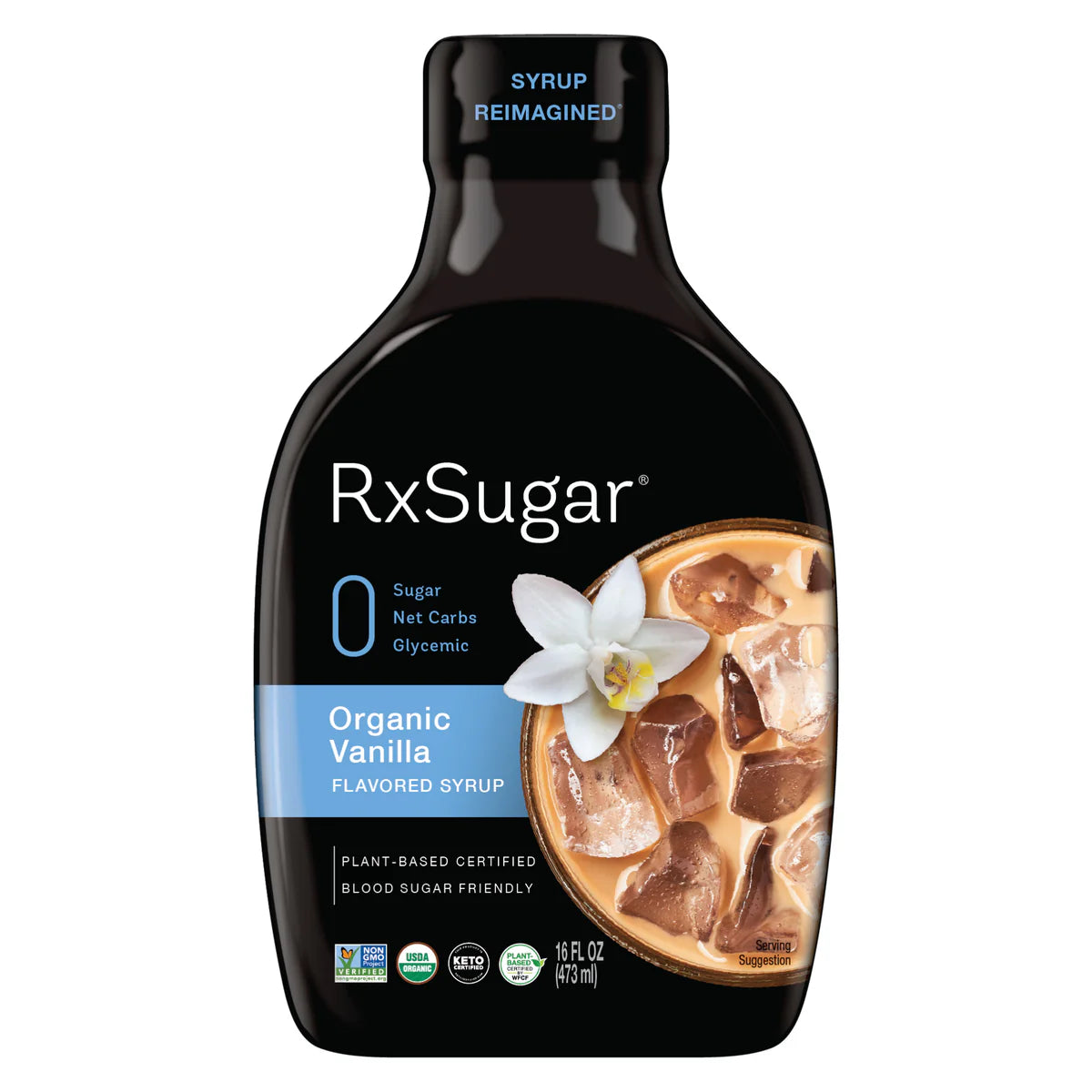 RxSugar Organic Vanilla Syrup