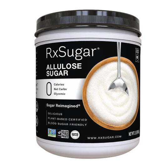 RxSugar Allulose Sugar 2 Pound Canister