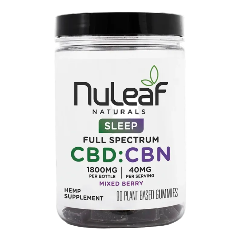 CBD/CBN Gummies Mixed Berry