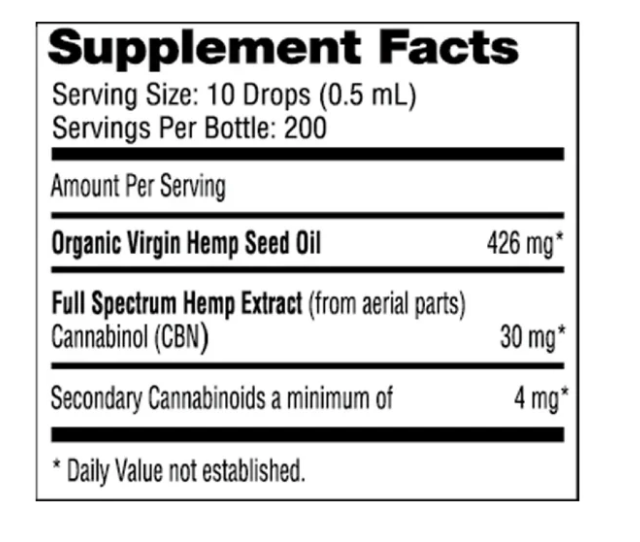Full Spectrum CBN oil