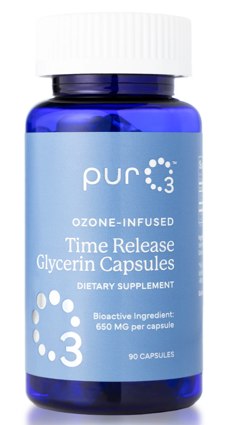 Ozone-Infused Glycerin Capsules