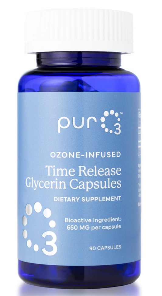 Ozone-Infused Glycerin Capsules