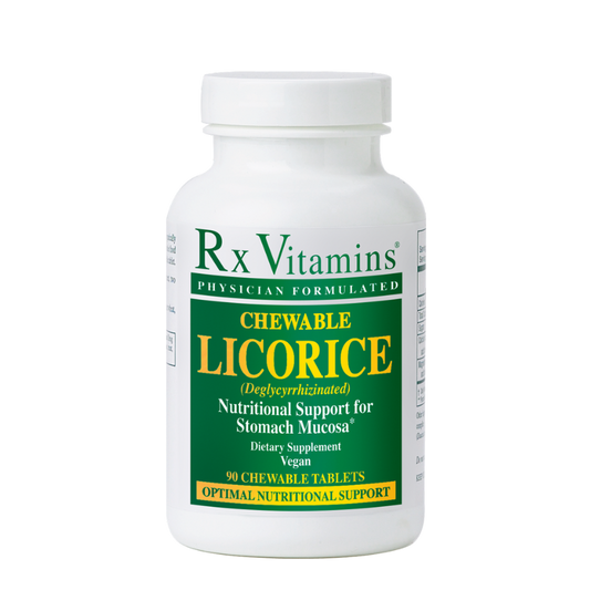 Rx Vitamins Chewable Licorice Deglycyrrhizinated