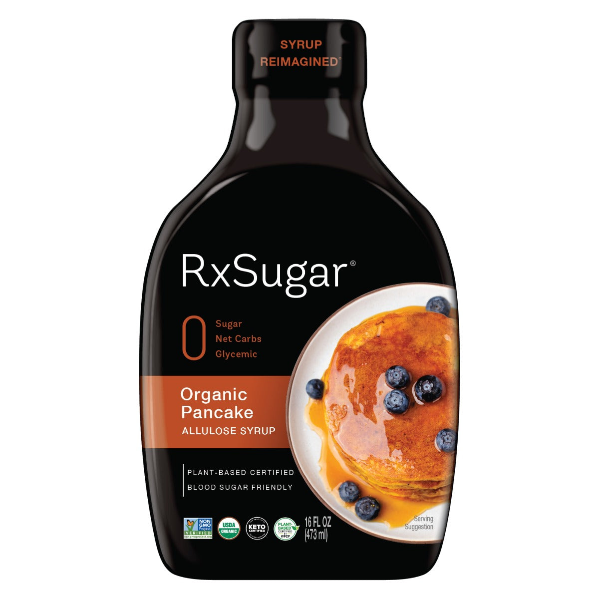 RxSugar Organic Maple Pancake Syrup